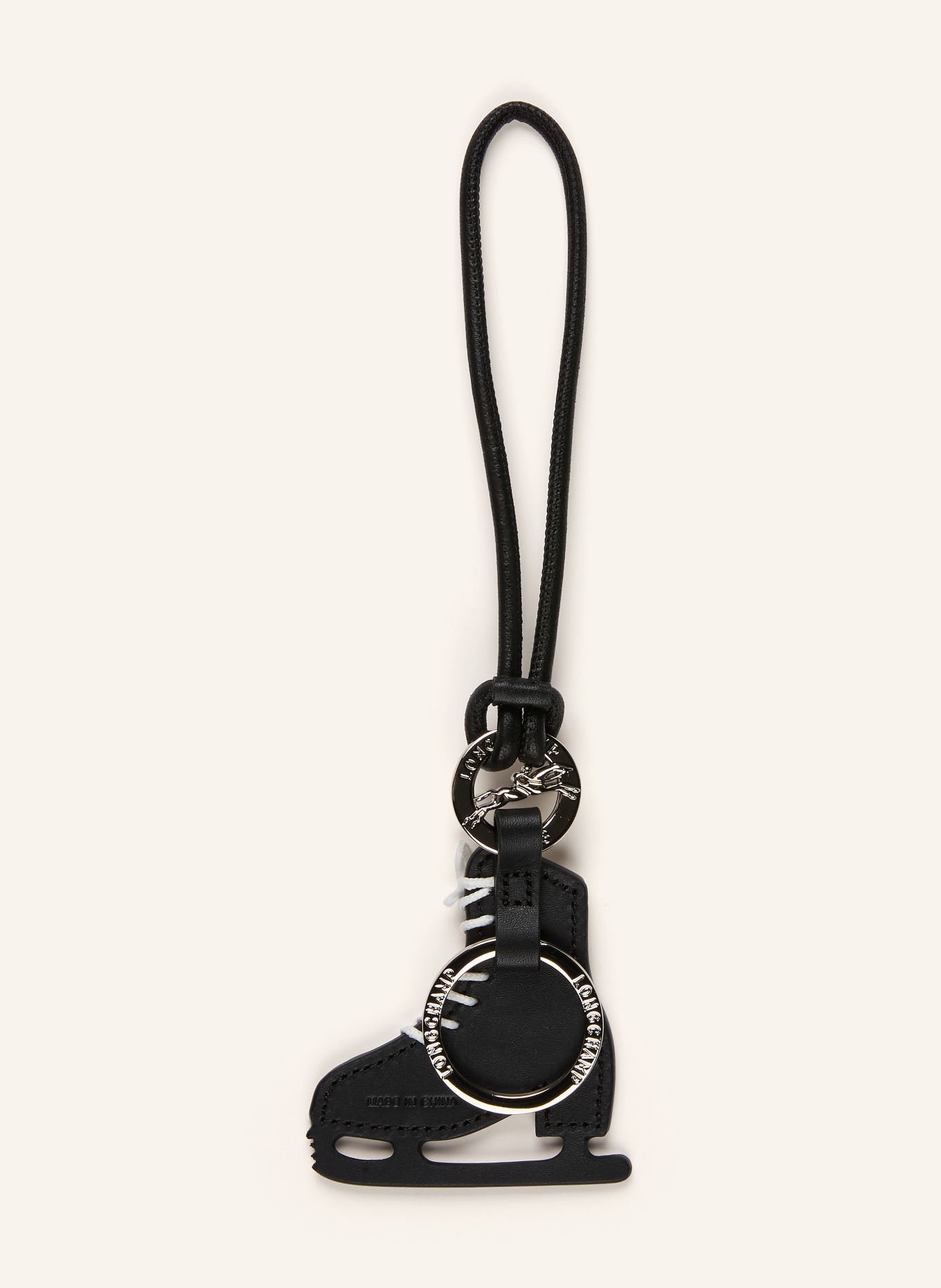 LONGCHAMP Taschenanhänger: SCHWARZ