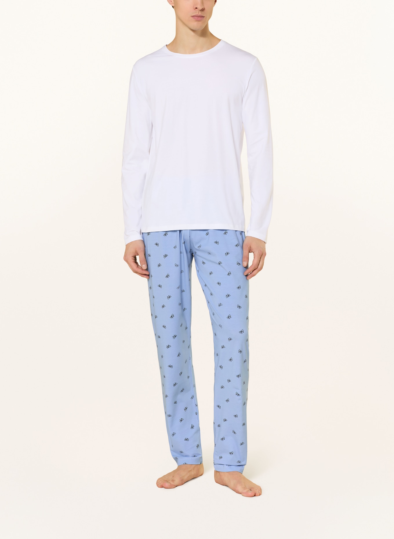 STROKESMAN'S Schlafshirt: WEISS