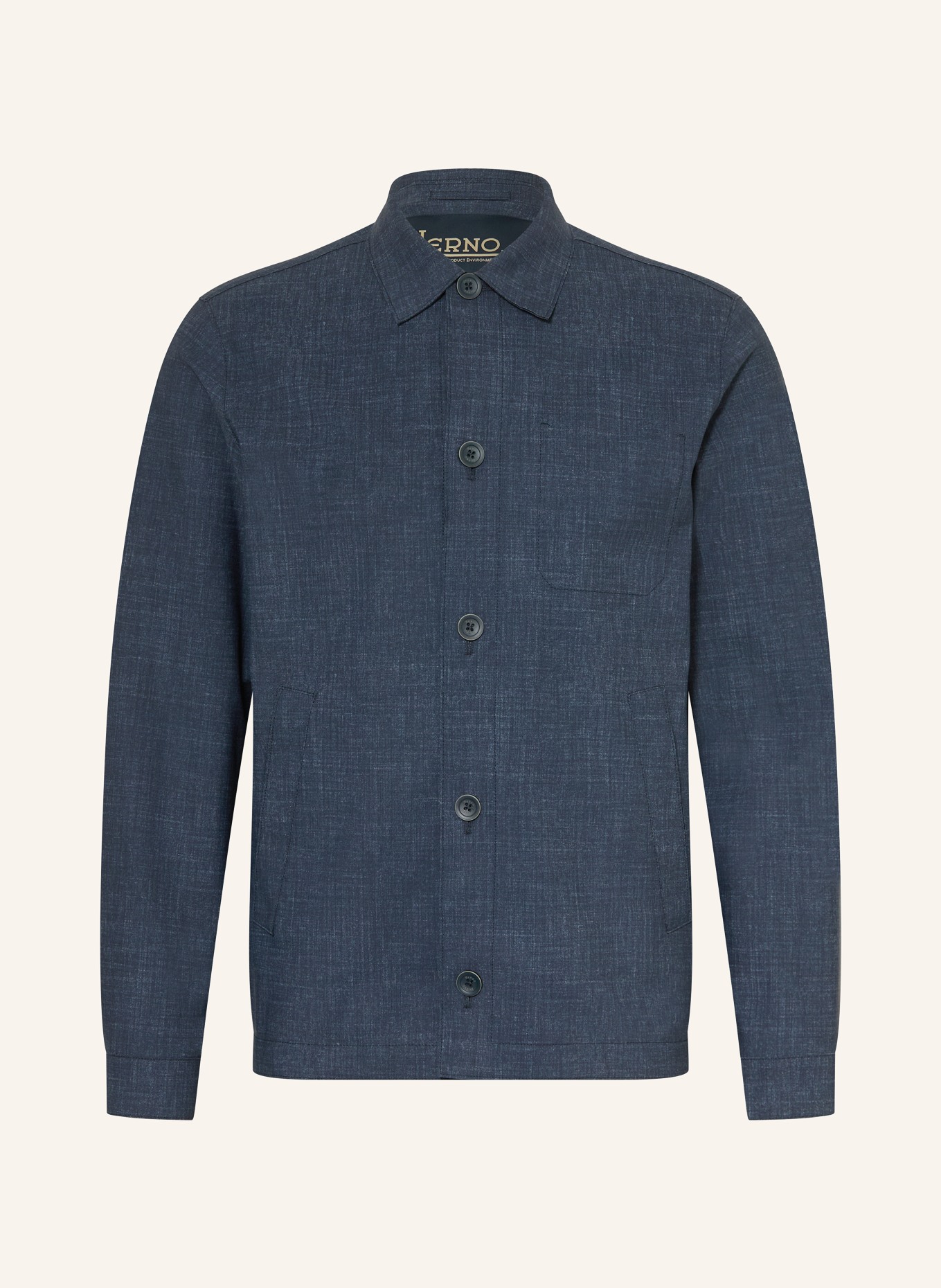 HERNO overjacket: DARK BLUE