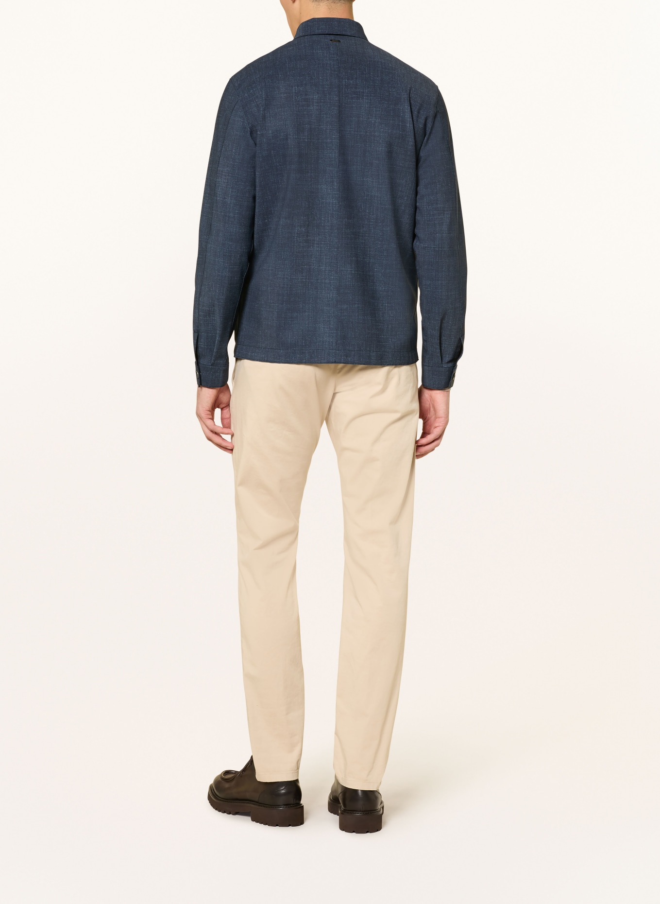 HERNO overjacket: DARK BLUE