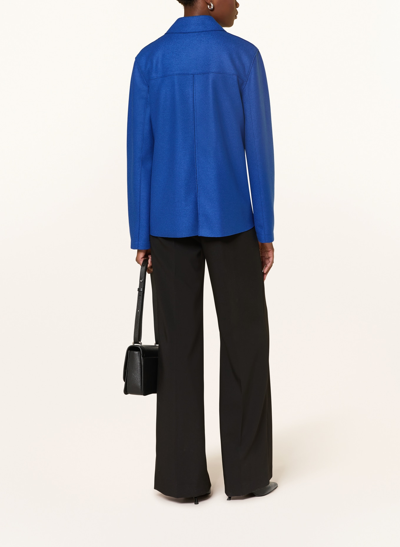 HARRIS WHARF LONDON kabát: MODRÁ