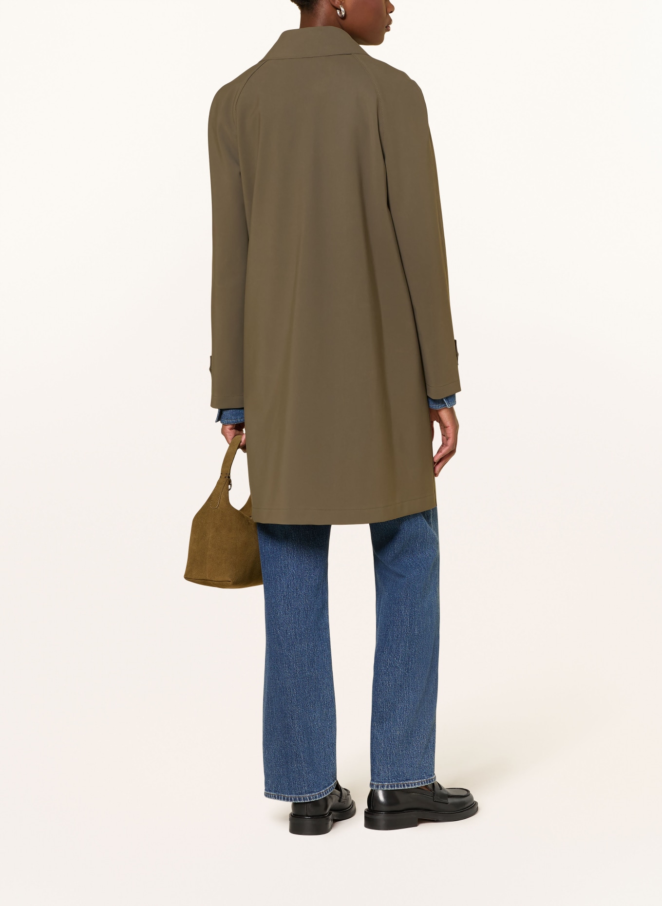 HARRIS WHARF LONDON coat: KHAKI