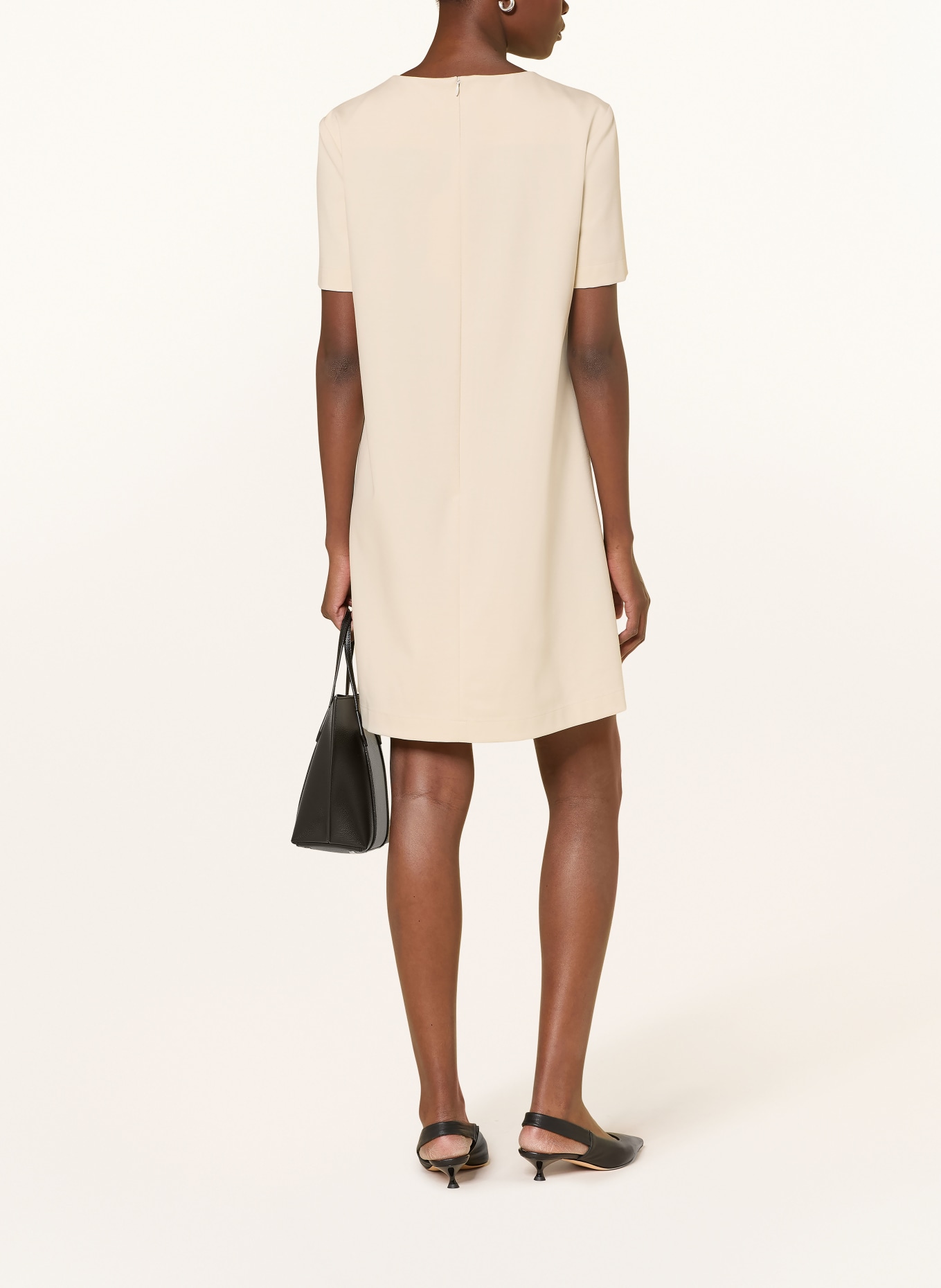 HARRIS WHARF LONDON Etiuikleid: ECRU