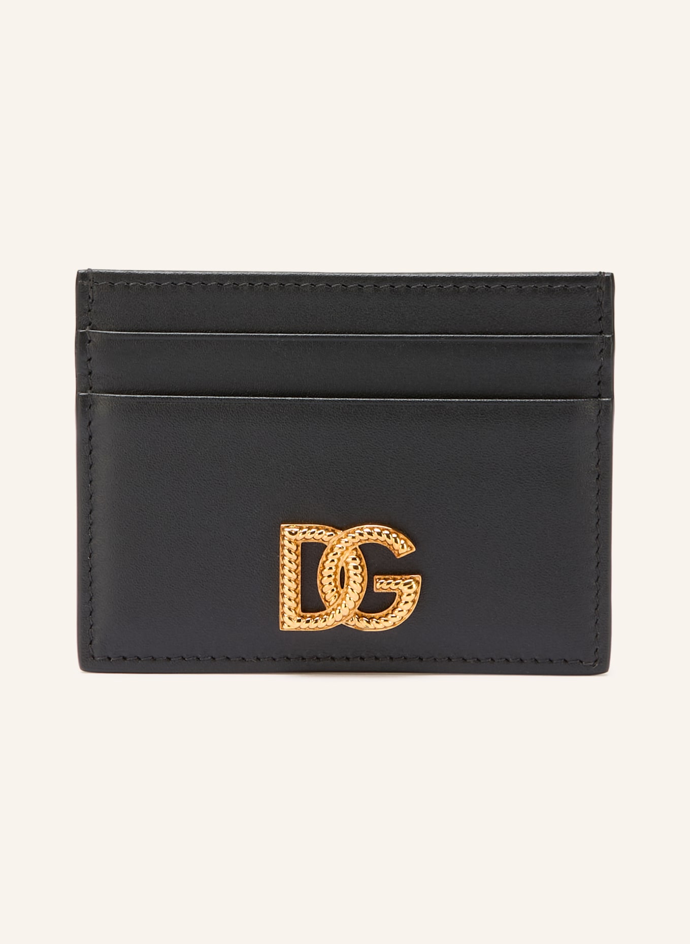 DOLCE & GABBANA Kartenetui: SCHWARZ