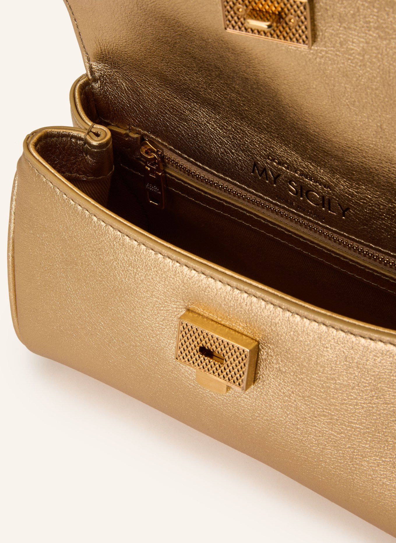 DOLCE & GABBANA sac à main: OR / OR