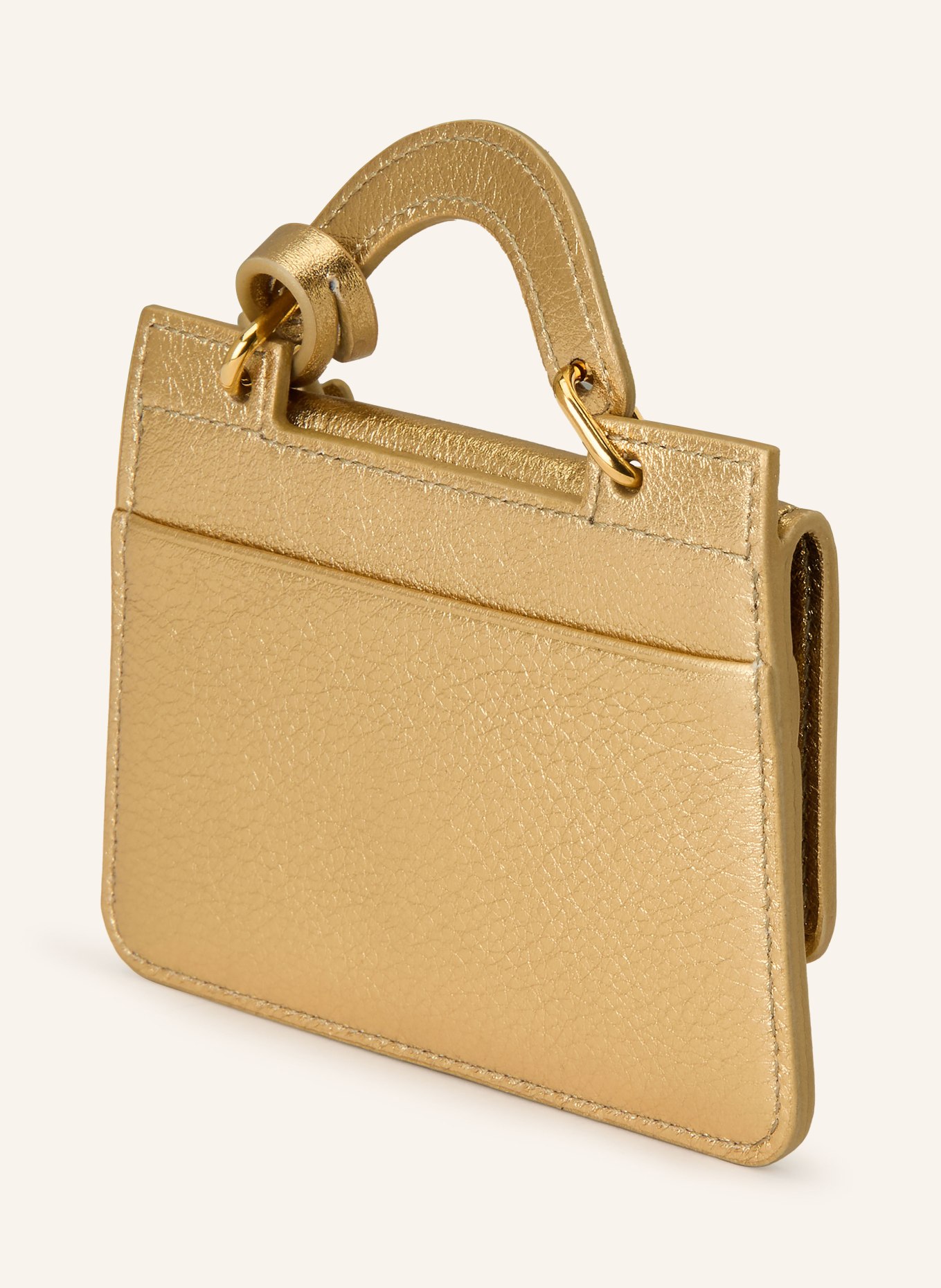 DOLCE & GABBANA přívěsek na tašku: ZLATÁ