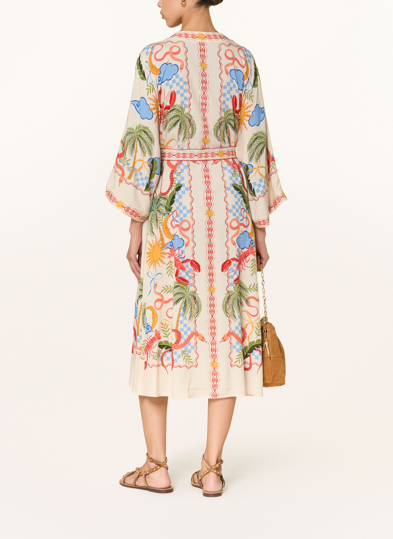 IVI collection robe: CRÈME / ROUGE / BLEU CLAIR