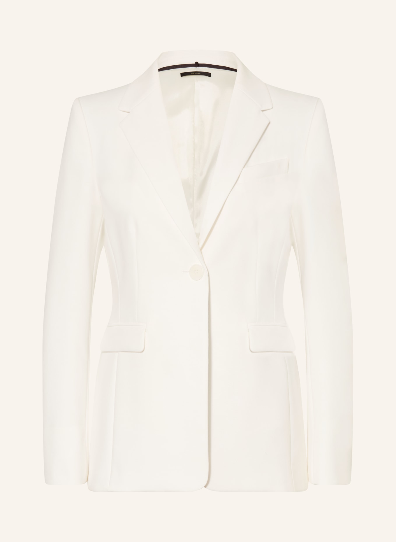 windsor. blazer: WHITE