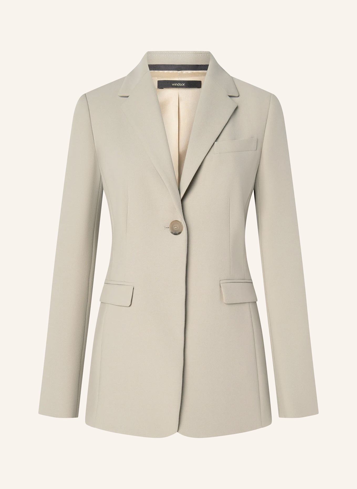 windsor. marynarka: JASNOCZARY