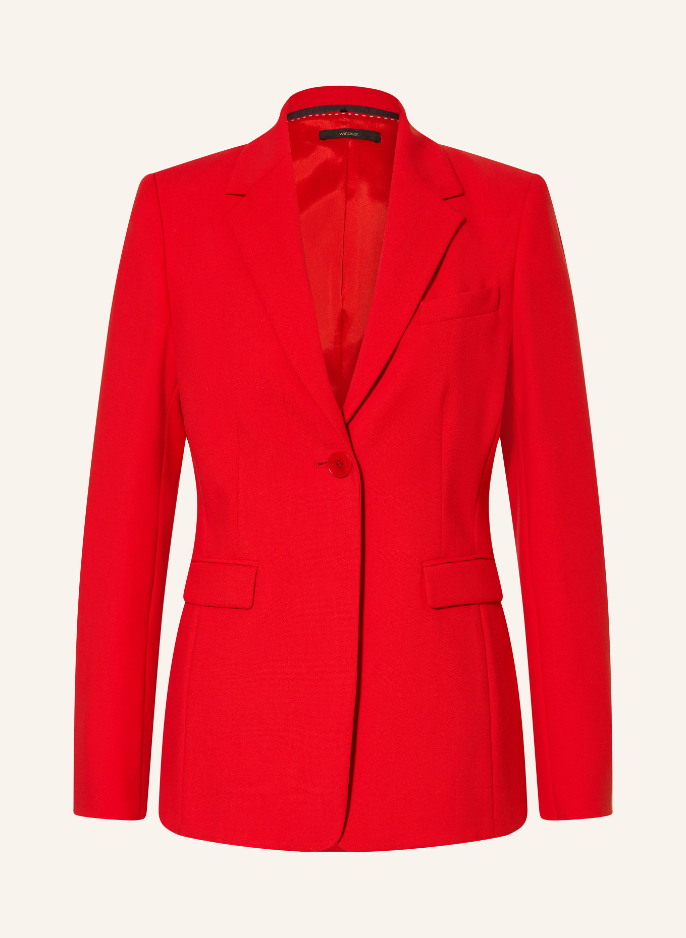 windsor. Blazer: ROT