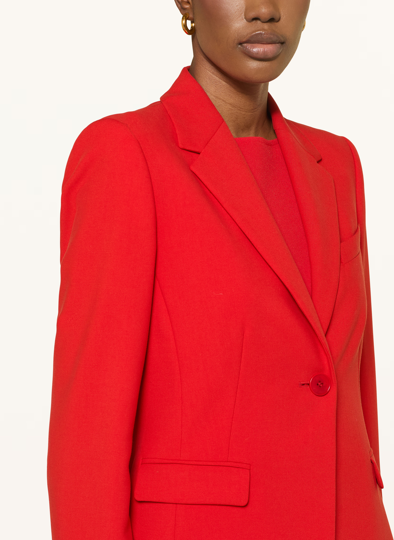 windsor. Blazer: ROT