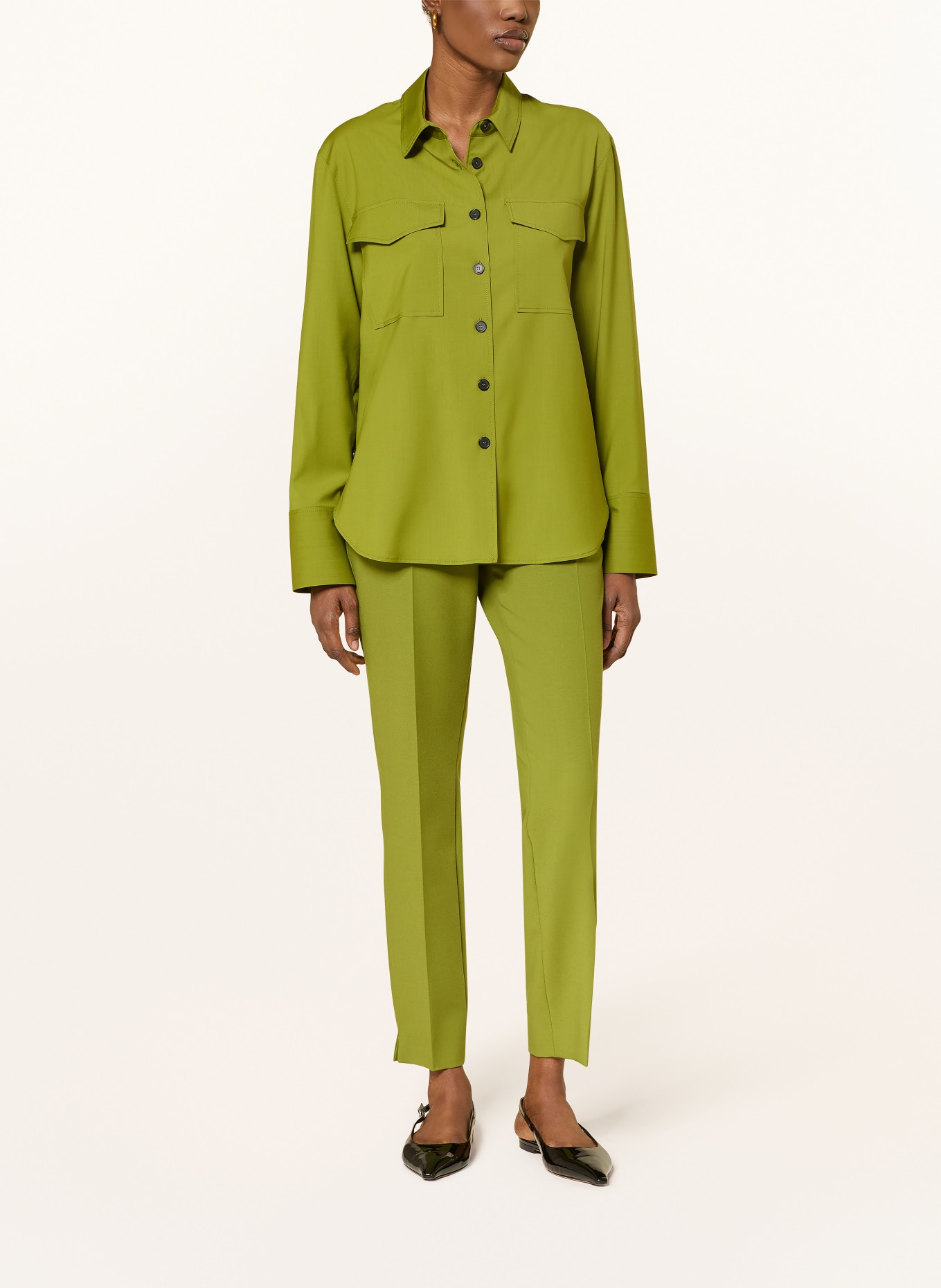 windsor. koszula: OLIWKOWY