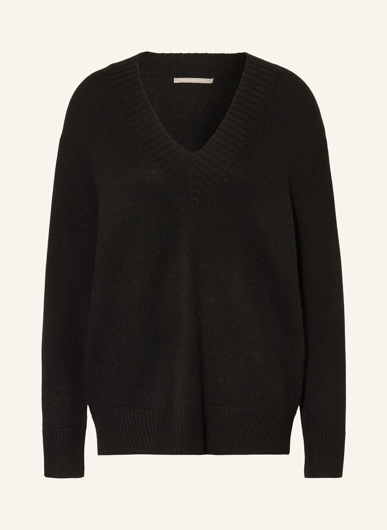 (THE MERCER) N.Y. Pullover aus Cashmere: SCHWARZ