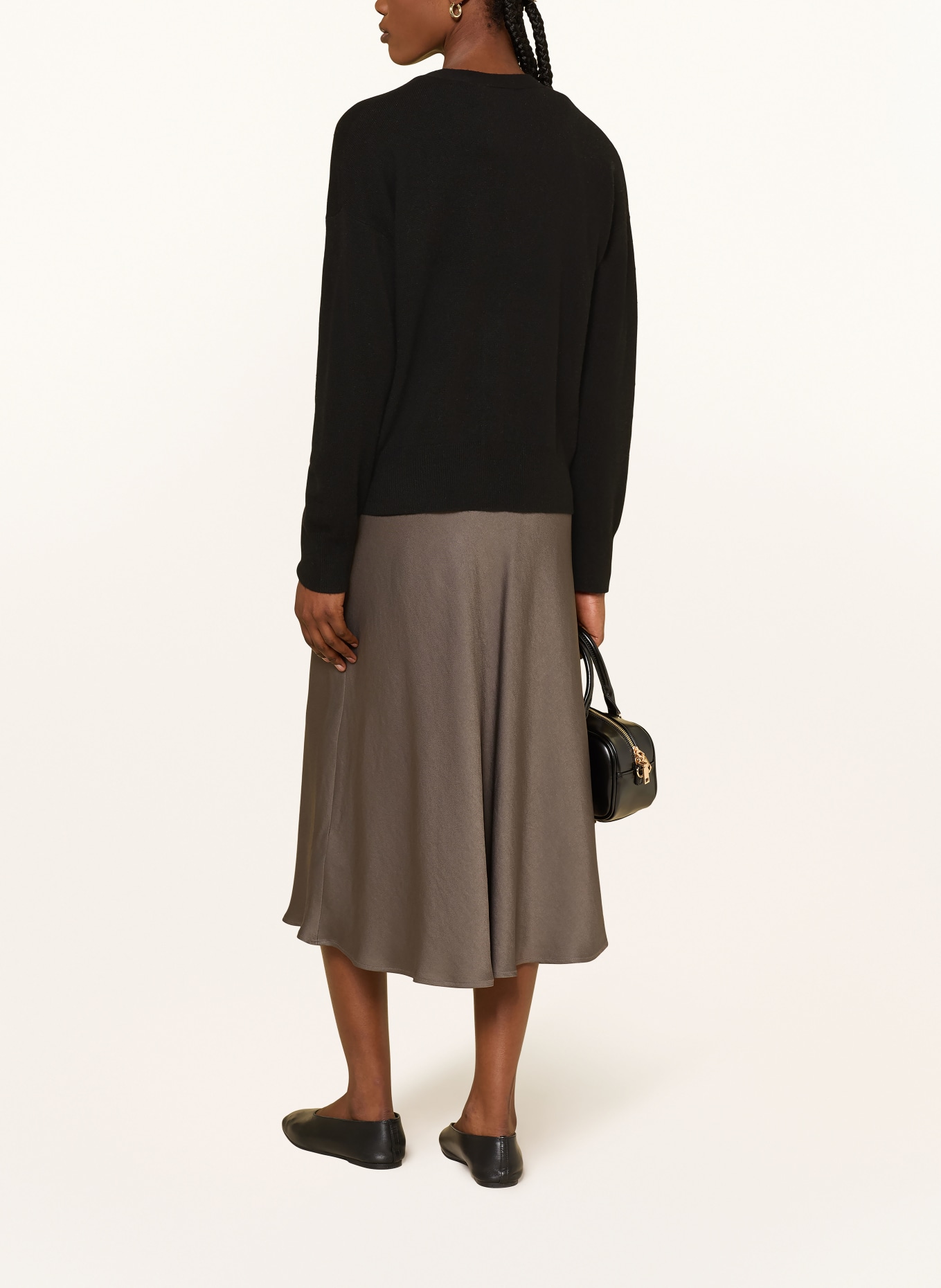 (THE MERCER) N.Y. Sweter z kaszmiru: CZARNY