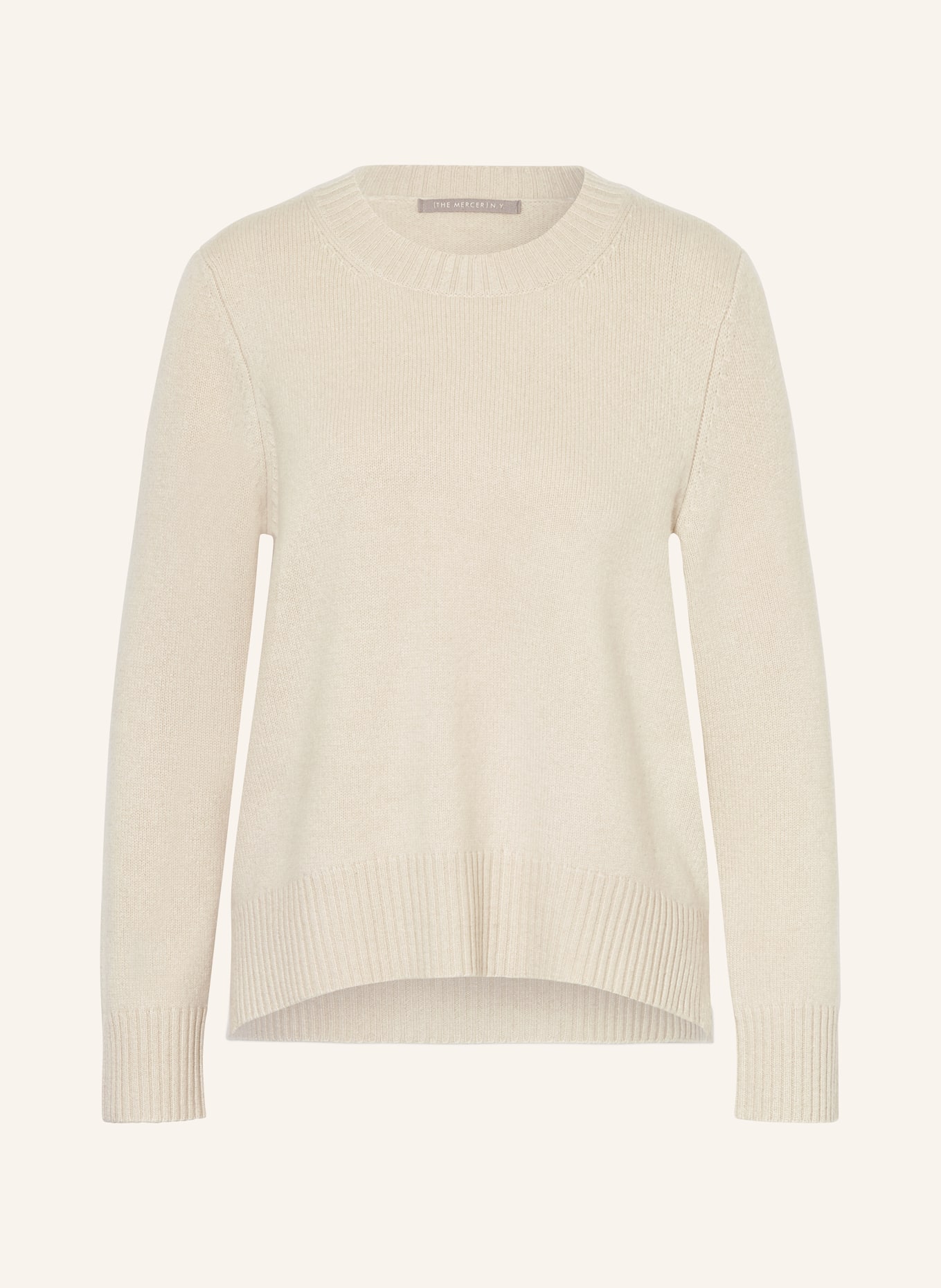 (THE MERCER) N.Y. cashmere sweater: BEIGE