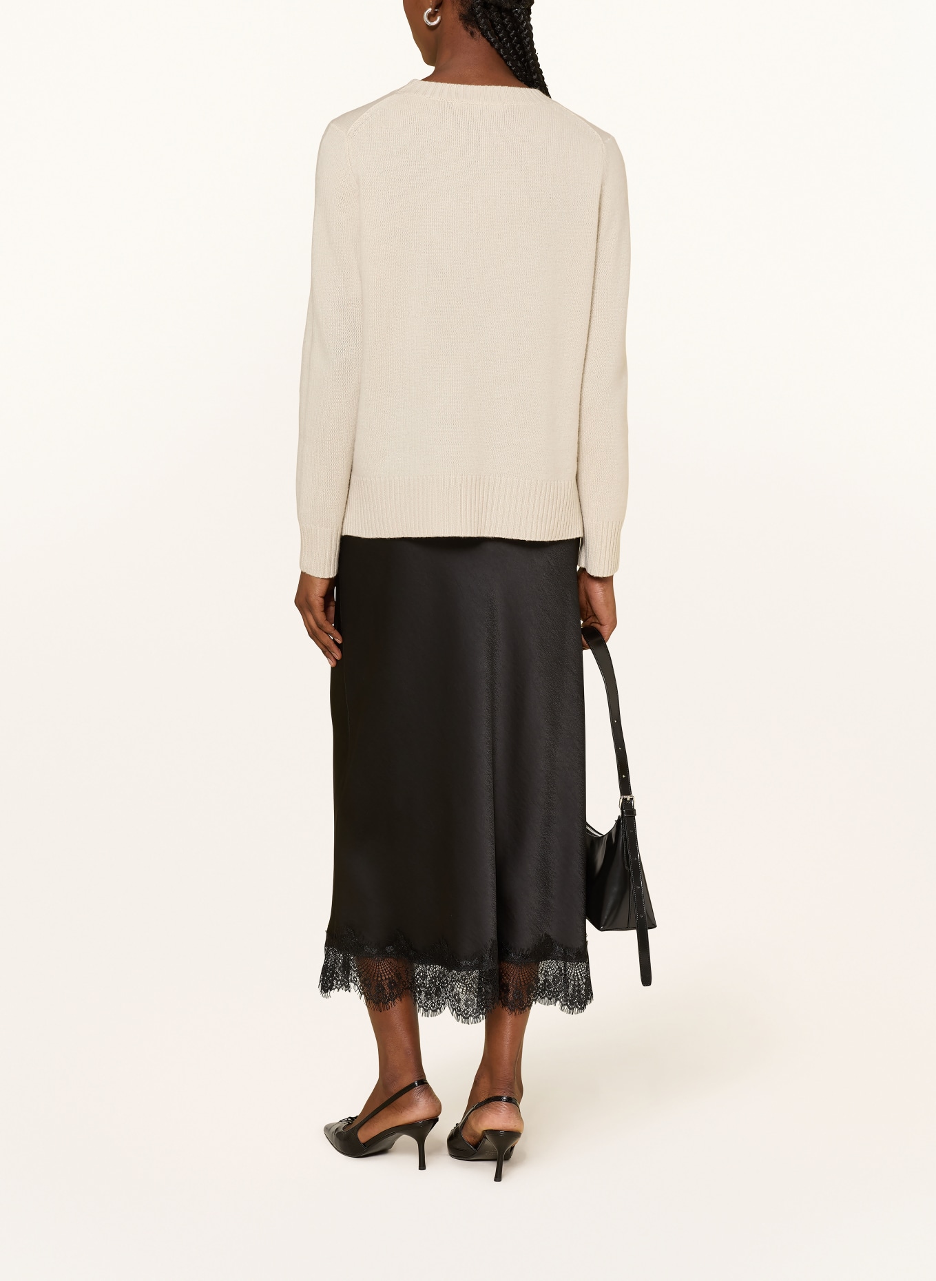 (THE MERCER) N.Y. cashmere sweater: BEIGE
