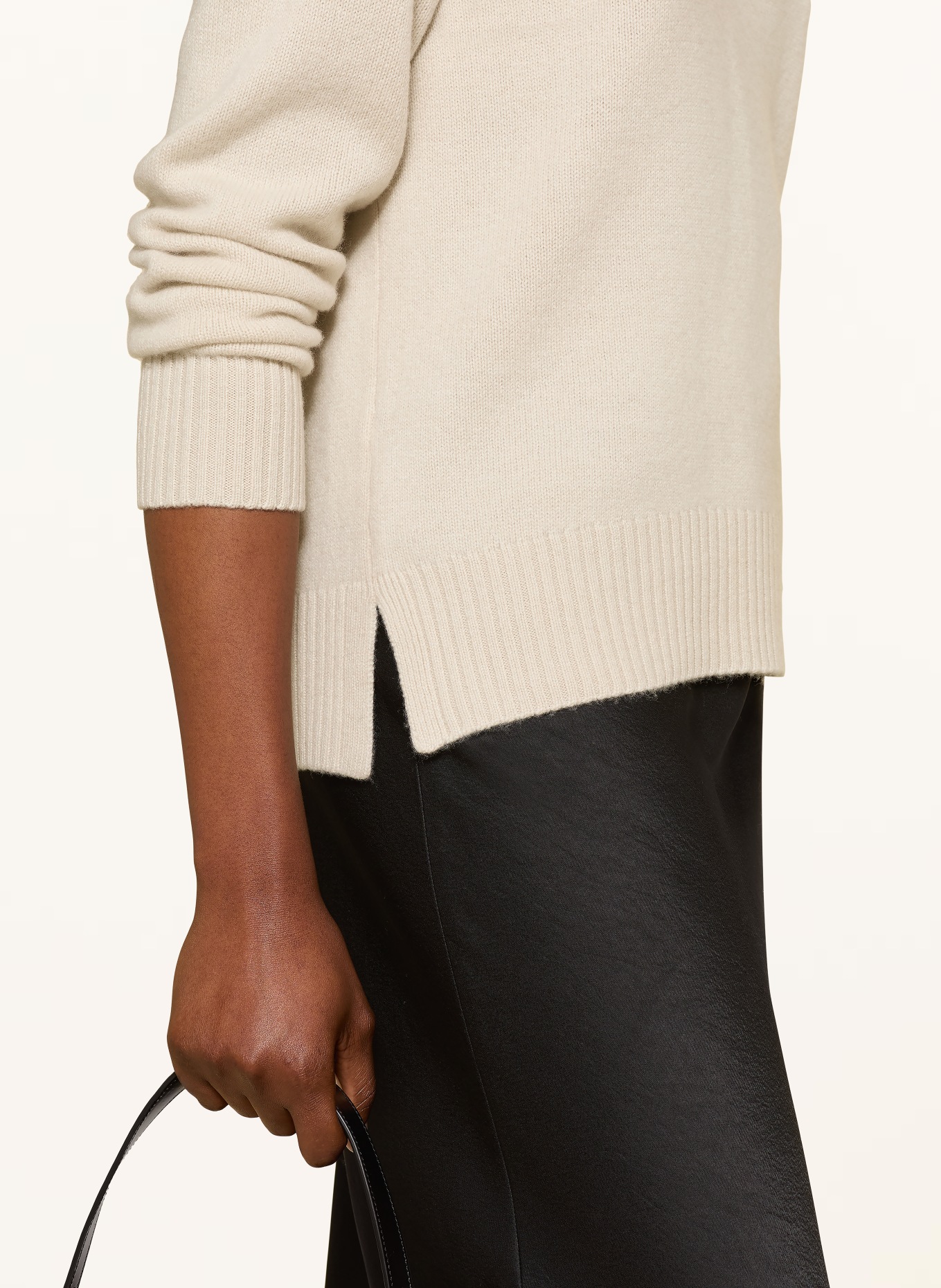 (THE MERCER) N.Y. cashmere sweater: BEIGE