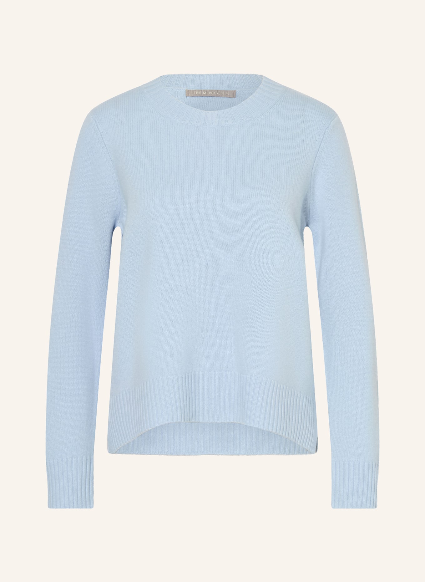 (THE MERCER) N.Y. cashmere sweater: LIGHT BLUE