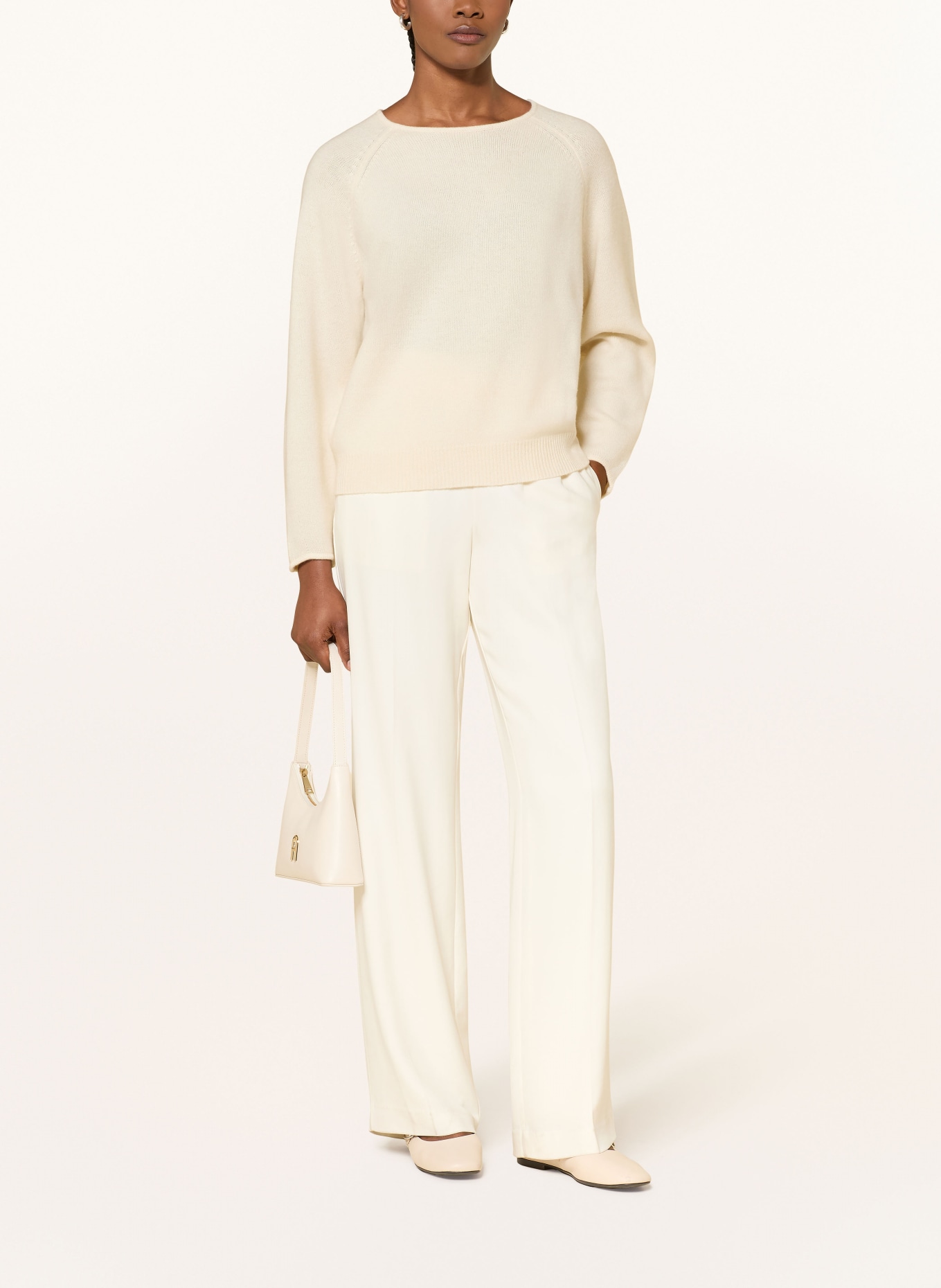 (THE MERCER) N.Y. Cashmere-Pullover: ECRU
