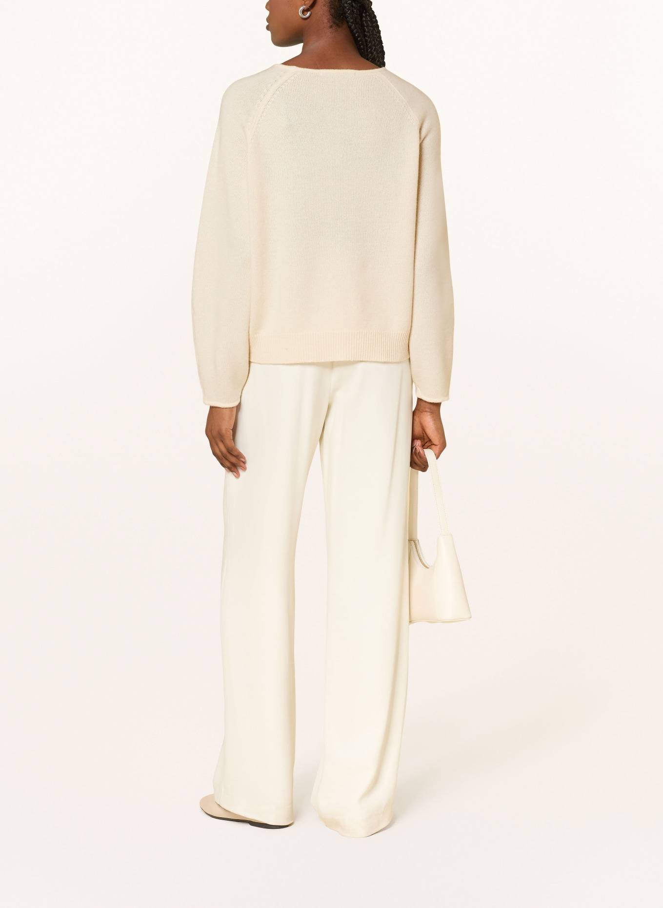 (THE MERCER) N.Y. Cashmere-Pullover: ECRU