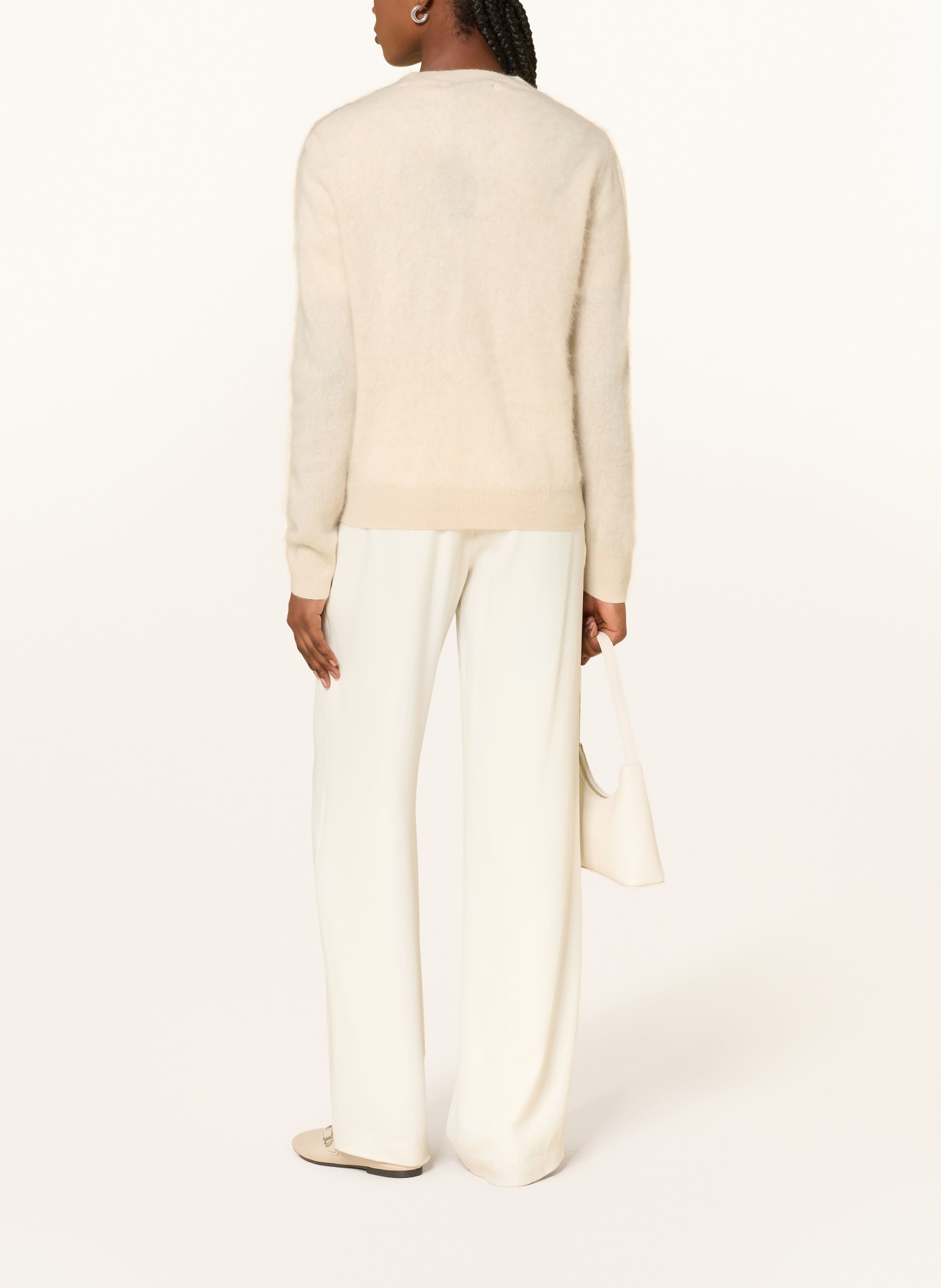 (THE MERCER) N.Y. Strickjacke aus Cashmere: BEIGE