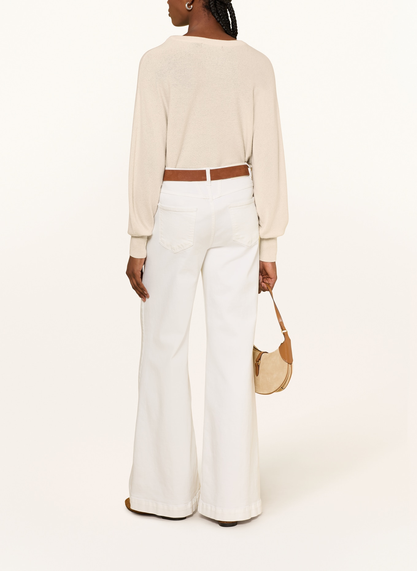 (THE MERCER) N.Y. cashmere sweater: BEIGE