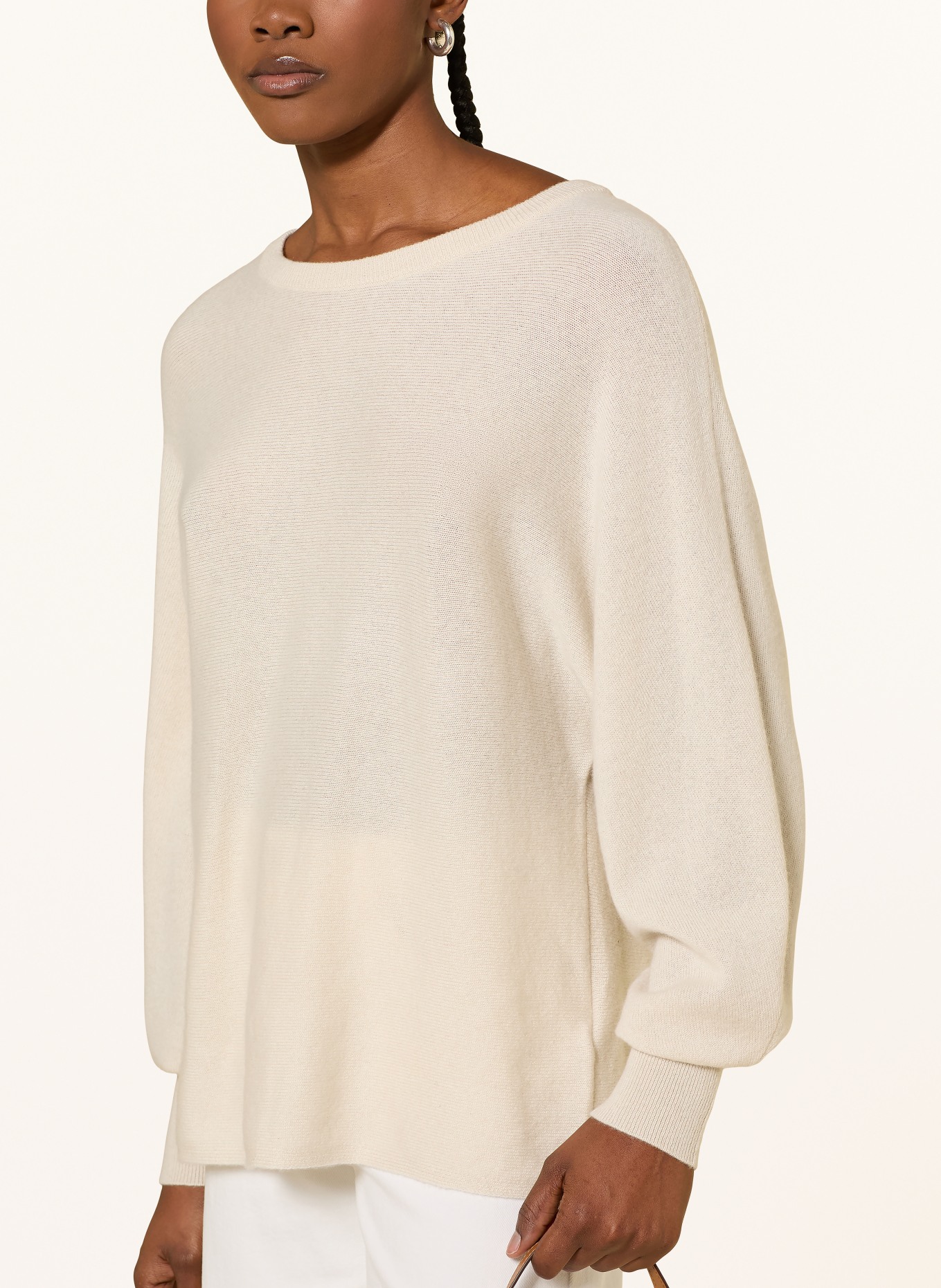 (THE MERCER) N.Y. cashmere sweater: BEIGE