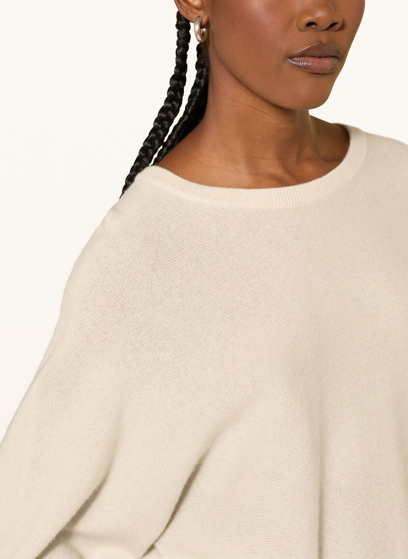 (THE MERCER) N.Y. cashmere sweater: BEIGE