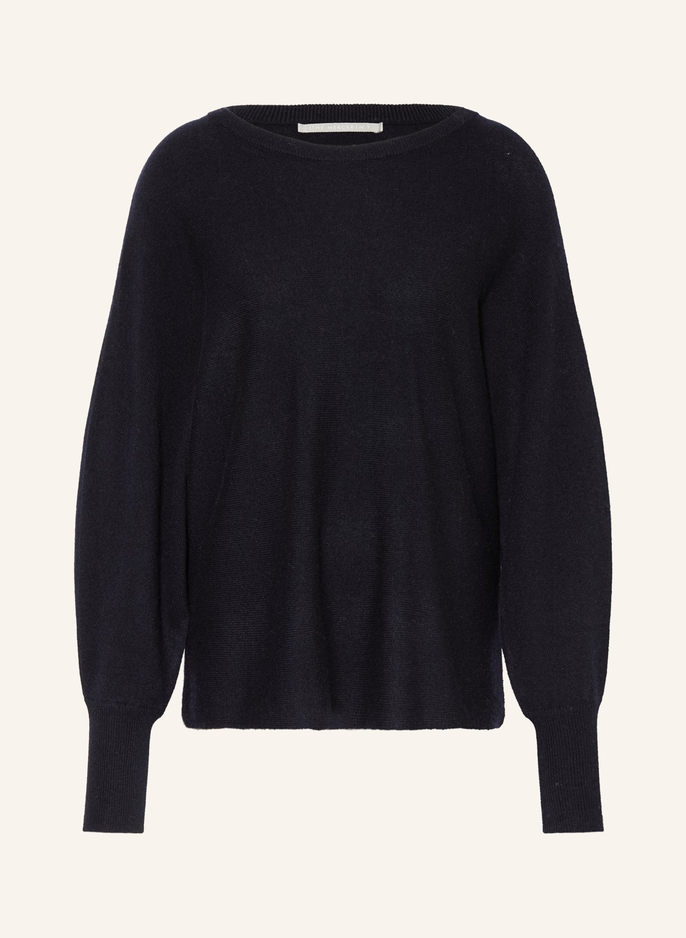 (THE MERCER) N.Y. Cashmere-Pullover: DUNKELBLAU