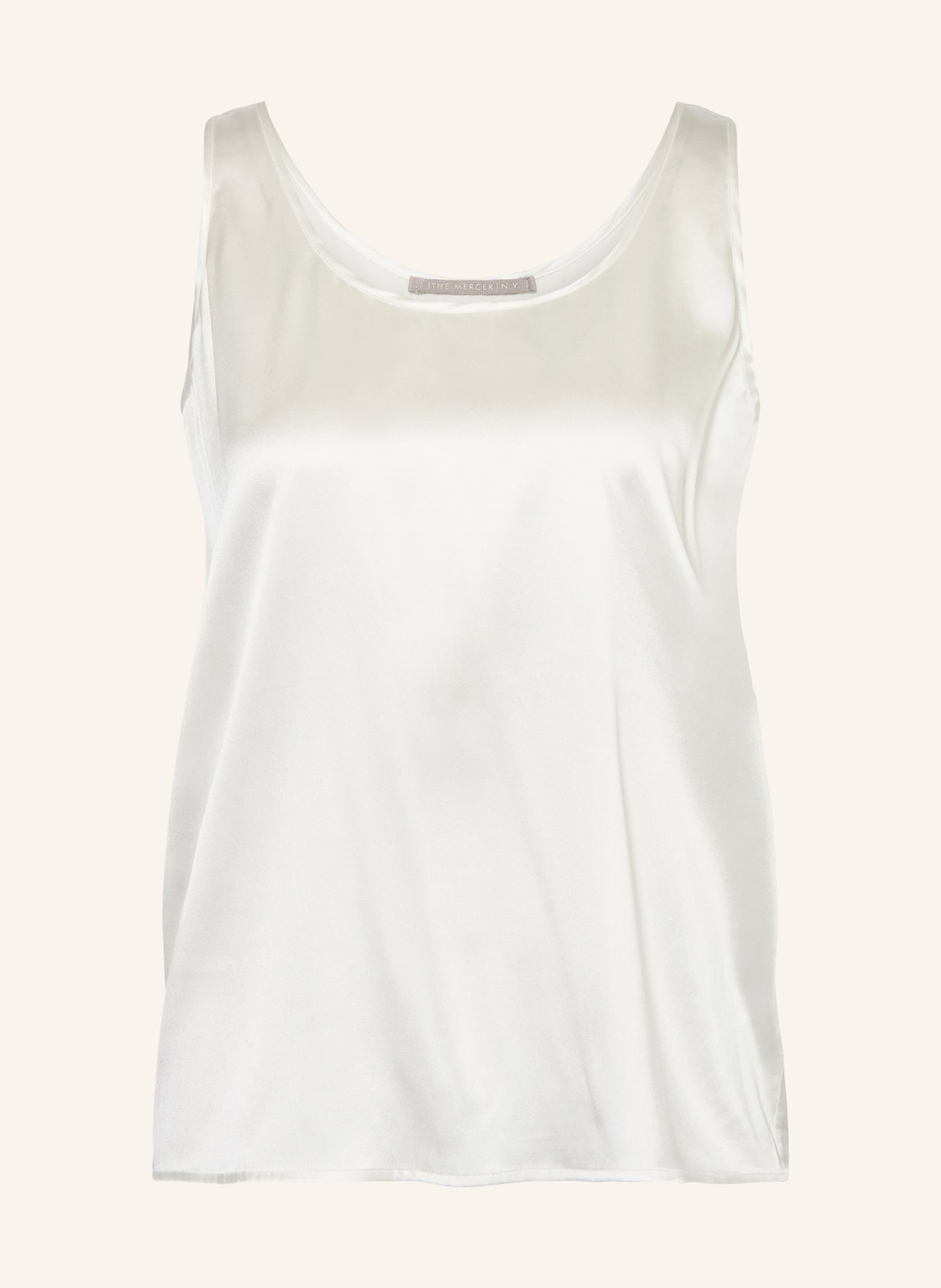 (THE MERCER) N.Y. Satintop: ECRU