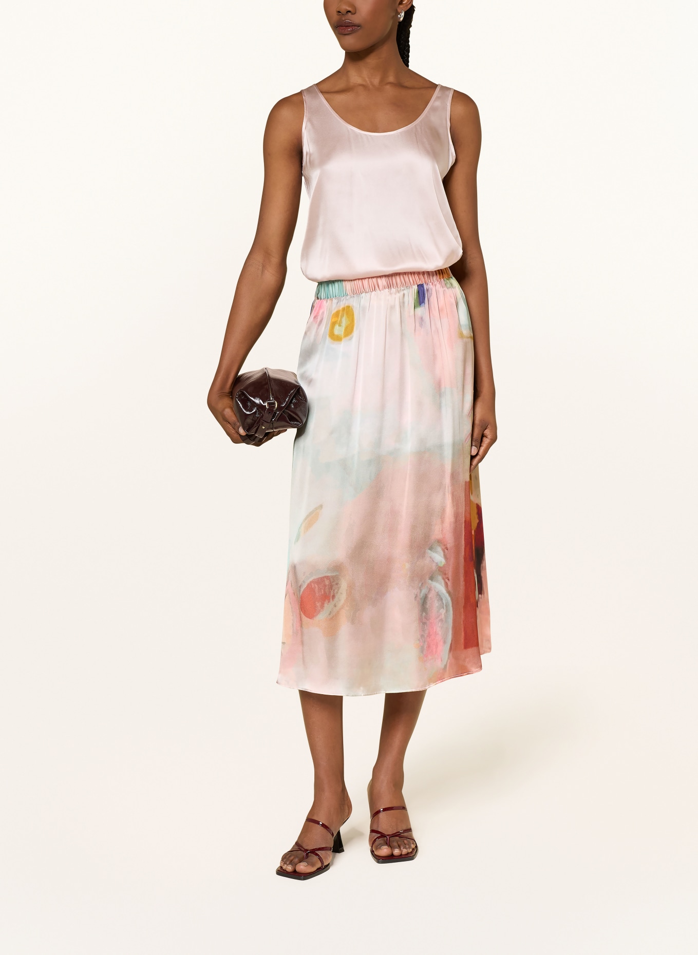 (THE MERCER) N.Y. Satintop: ROSÉ