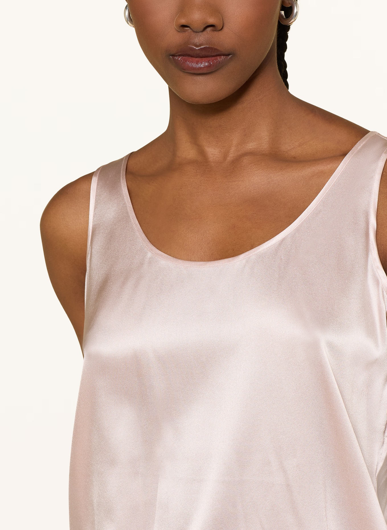 (THE MERCER) N.Y. Satintop: ROSÉ