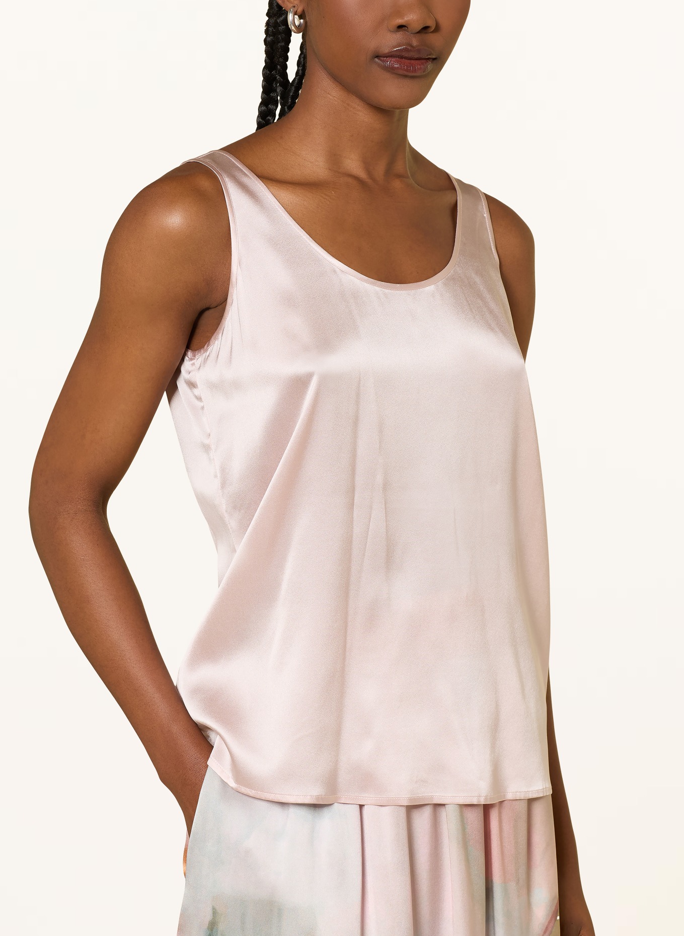 (THE MERCER) N.Y. Satintop: ROSÉ