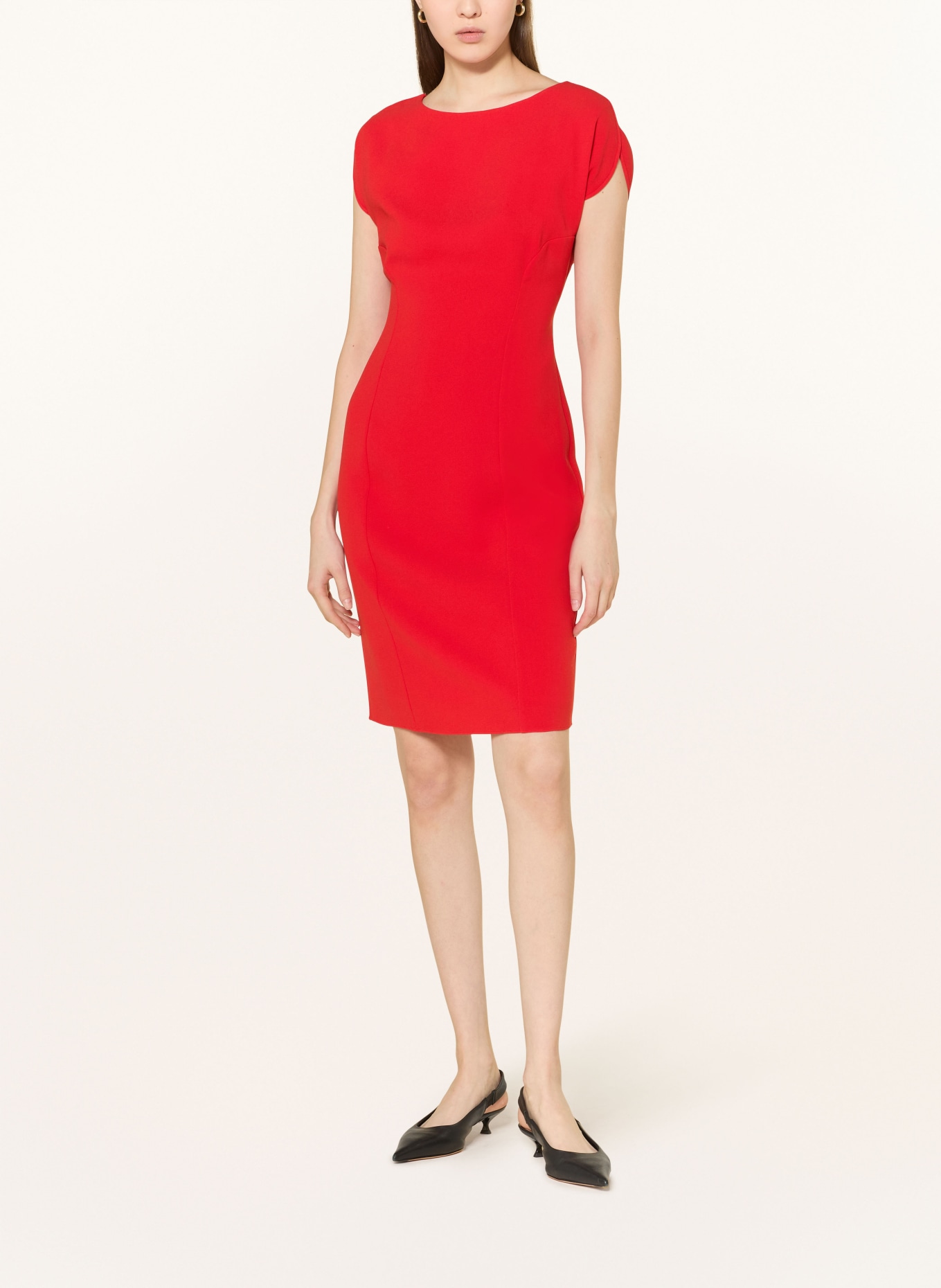 windsor. sukienka ołówkowa: CZERWONY