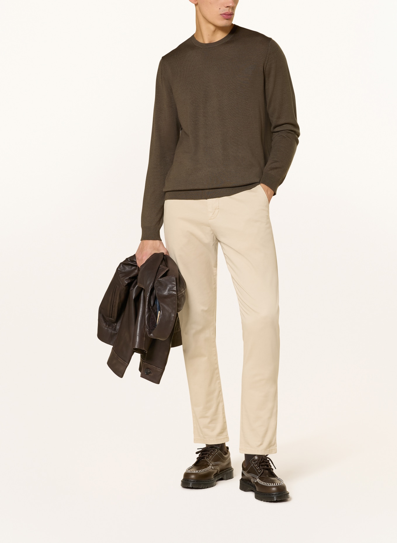 PAUL sweater: KHAKI
