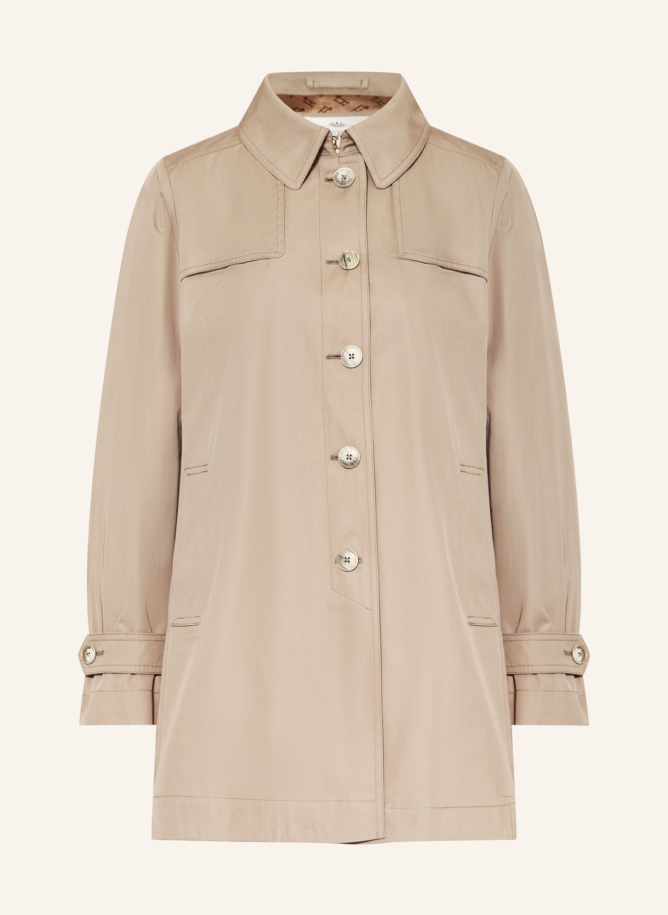 HERNO Mantel DEAN: TAUPE