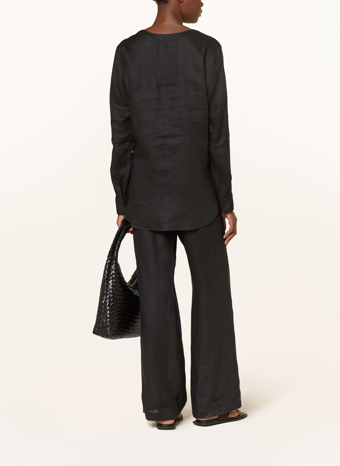 van Laack Leinenhose VL-HELENA-BR: SCHWARZ