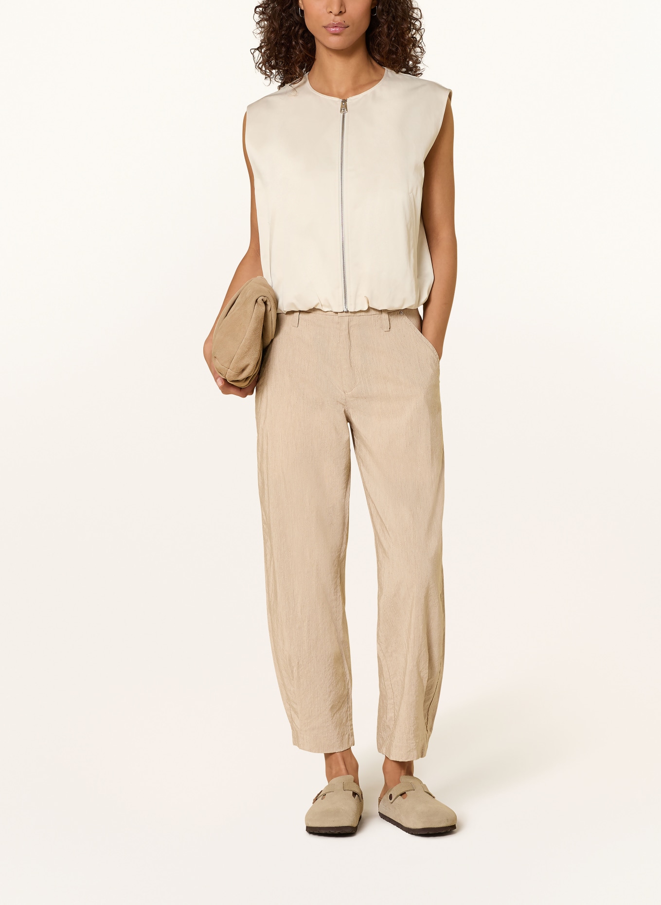 MAC DAYDREAM Kalhoty TWIST: SVĚTLE HNĚDÁ