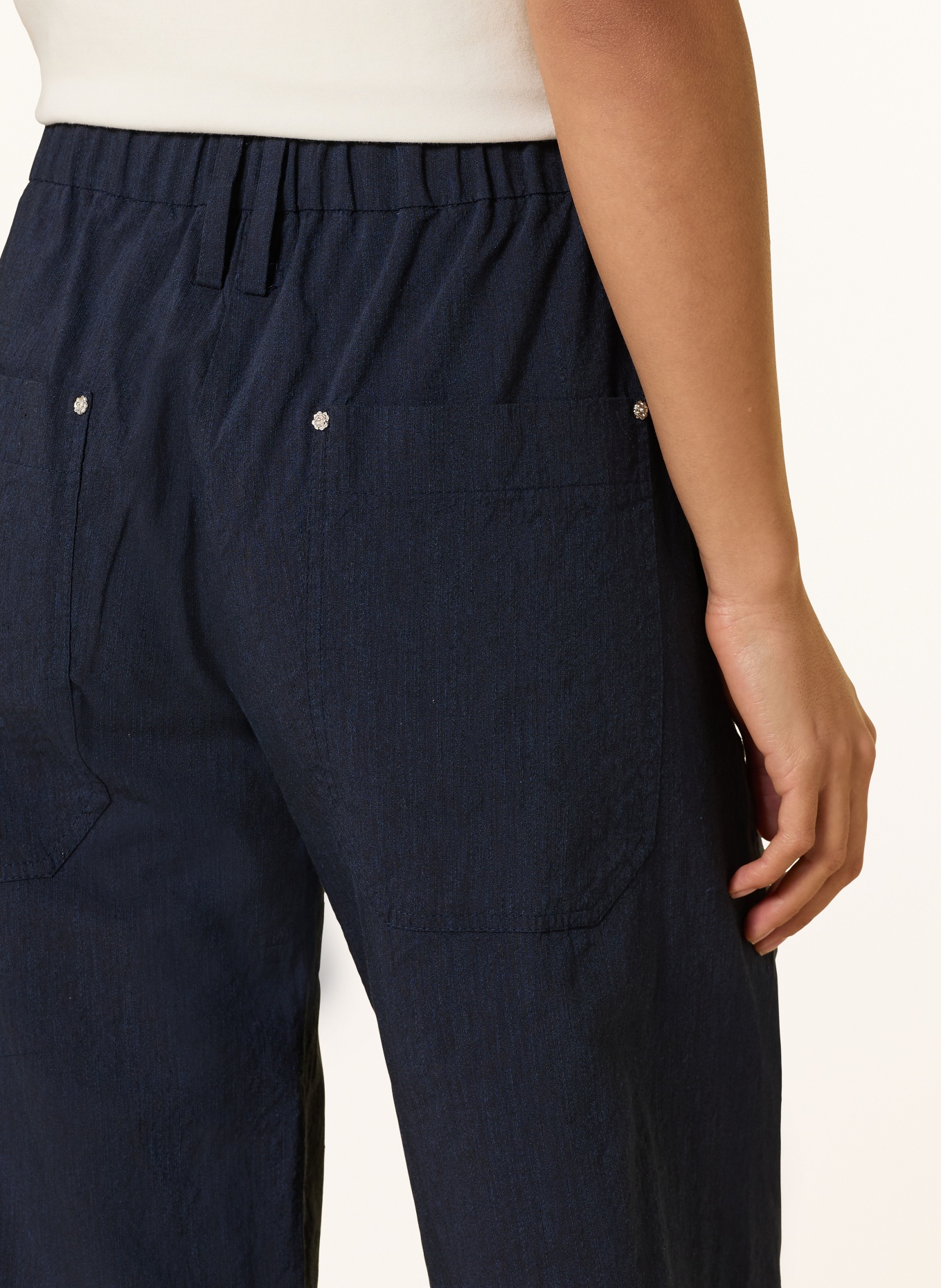 MAC DAYDREAM Kalhoty TWIST: TMAVĚ MODRÁ