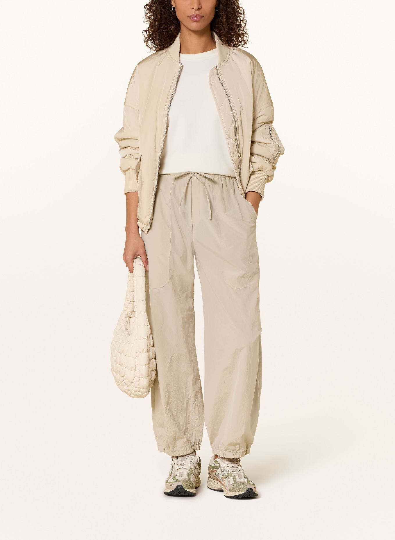 MAC DAYDREAM 7/8-Hose OKINAWA im Jogging-Stil: HELLGRÜN