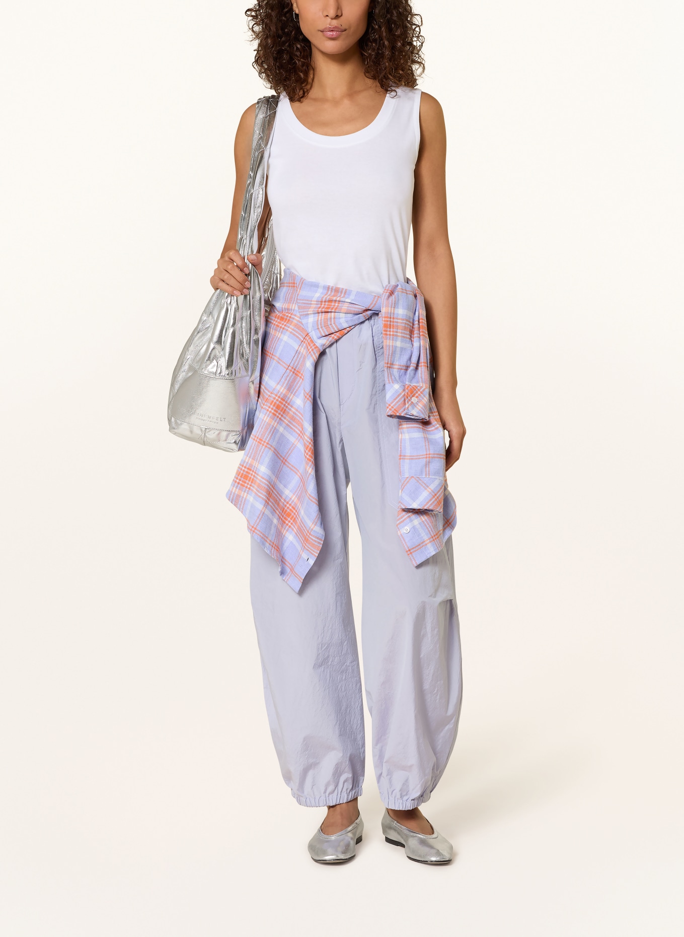 MAC DAYDREAM 7/8-Hose OKINAWA im Jogging-Stil: HELLLILA