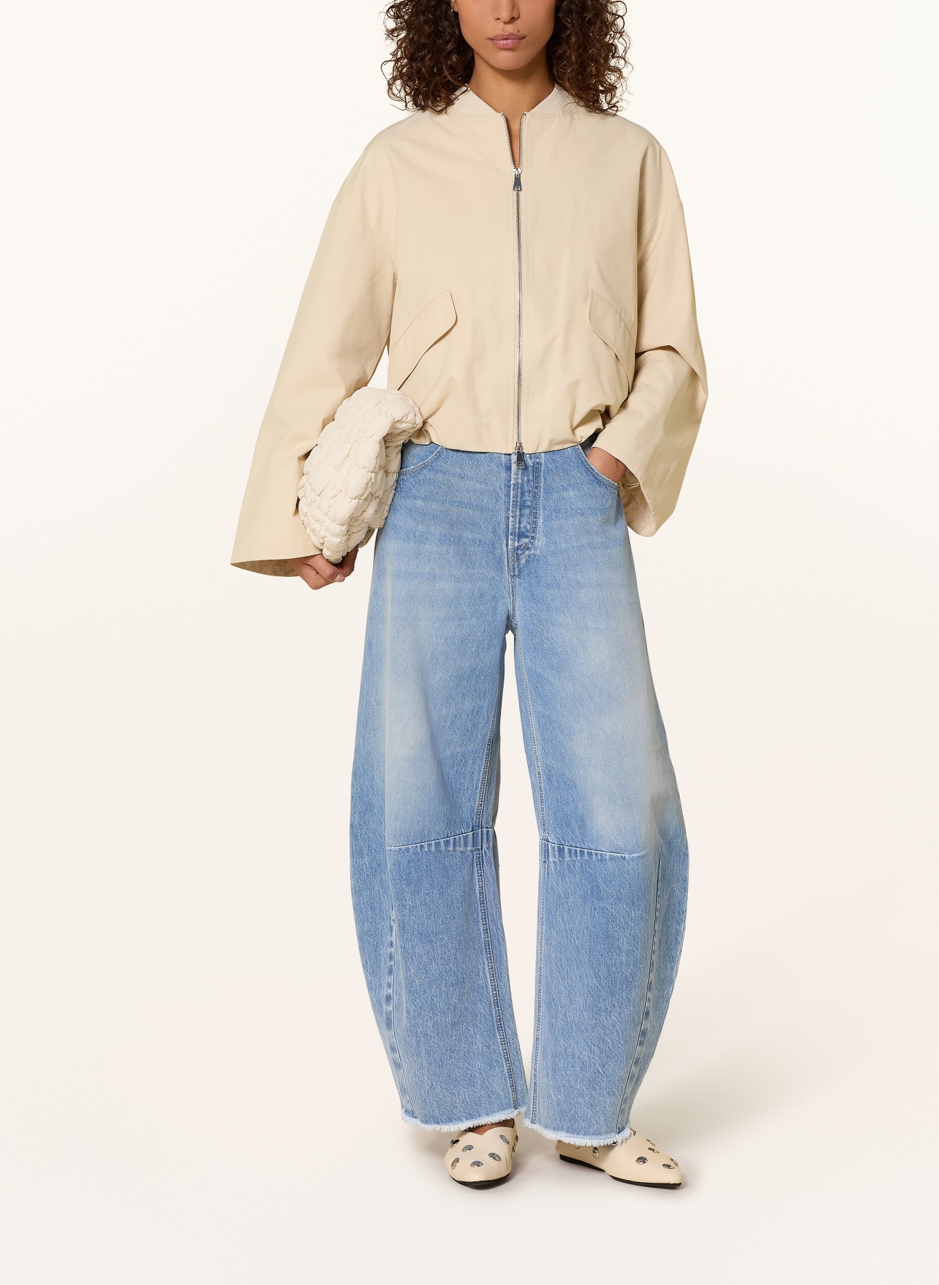 MAC DAYDREAM Džíny Barrel LOS ANGELES: J474 DD authentic distressed b