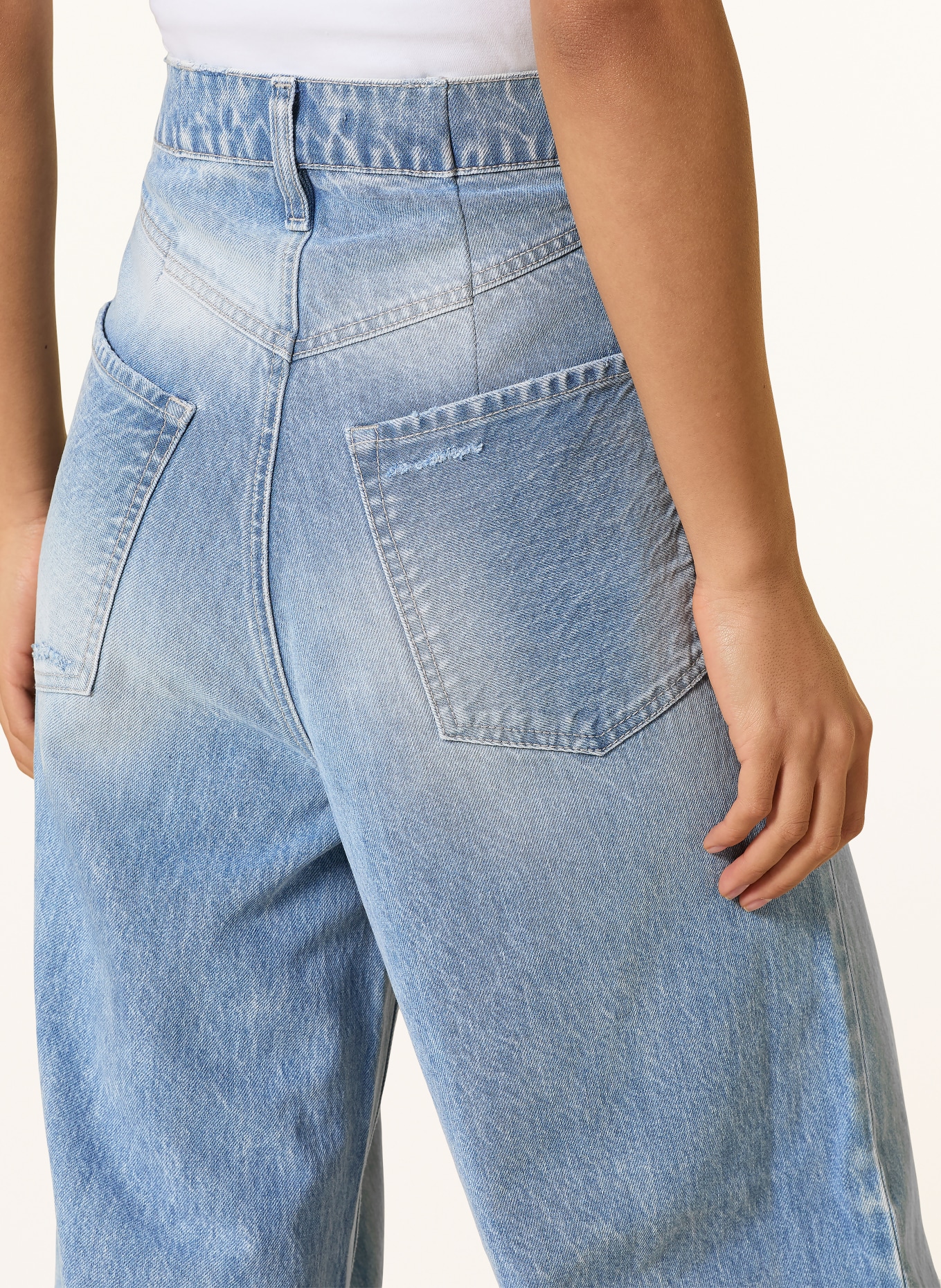 MAC DAYDREAM Džíny Barrel LOS ANGELES: J474 DD authentic distressed b