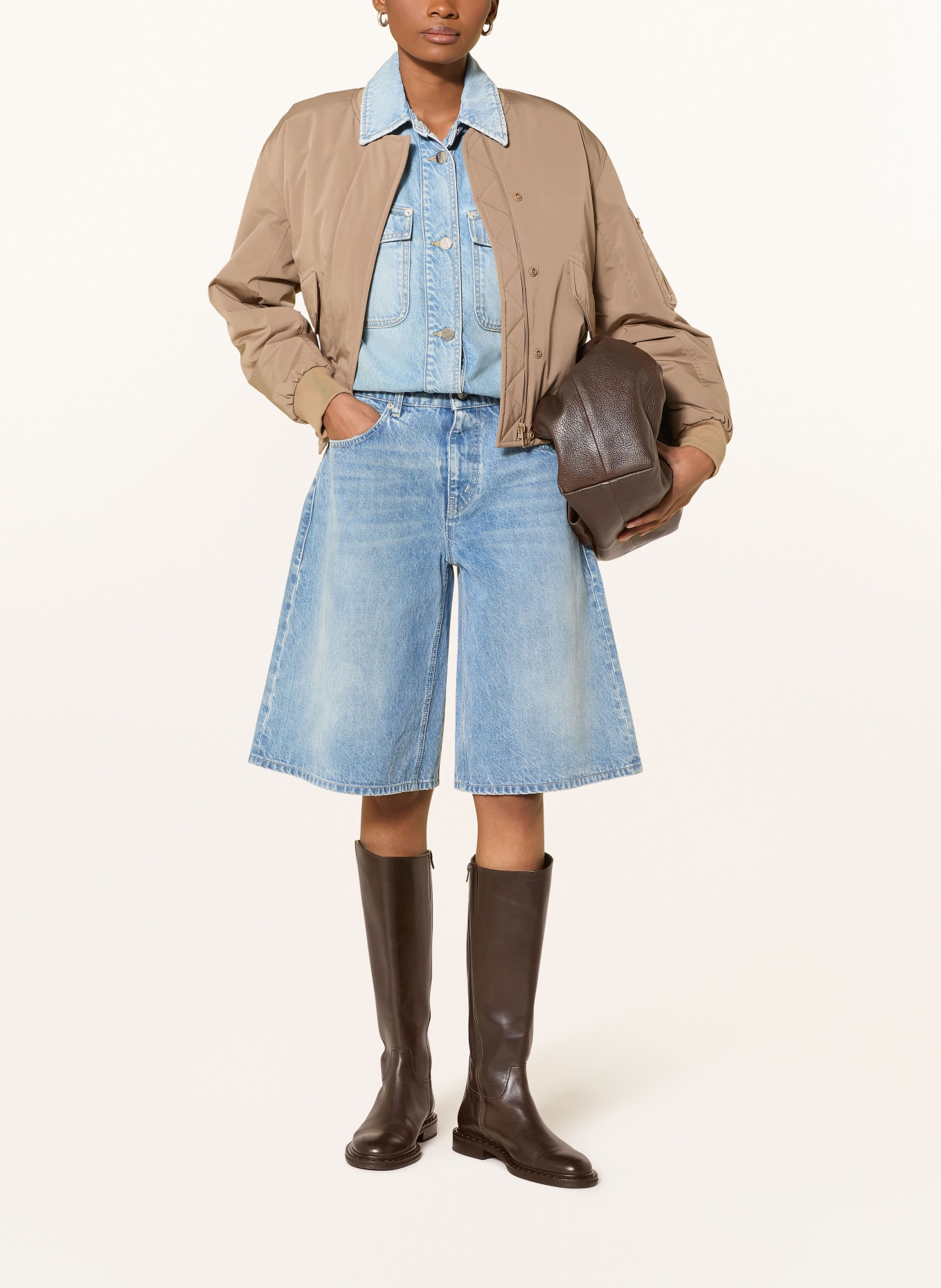 MAC DAYDREAM Jeans-Bermudas BEL AIR: J474 DD authentic distressed b