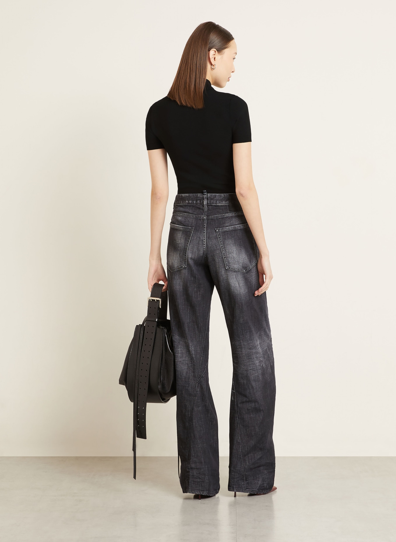 DSQUARED2 Piqué-Poloshirt: SCHWARZ