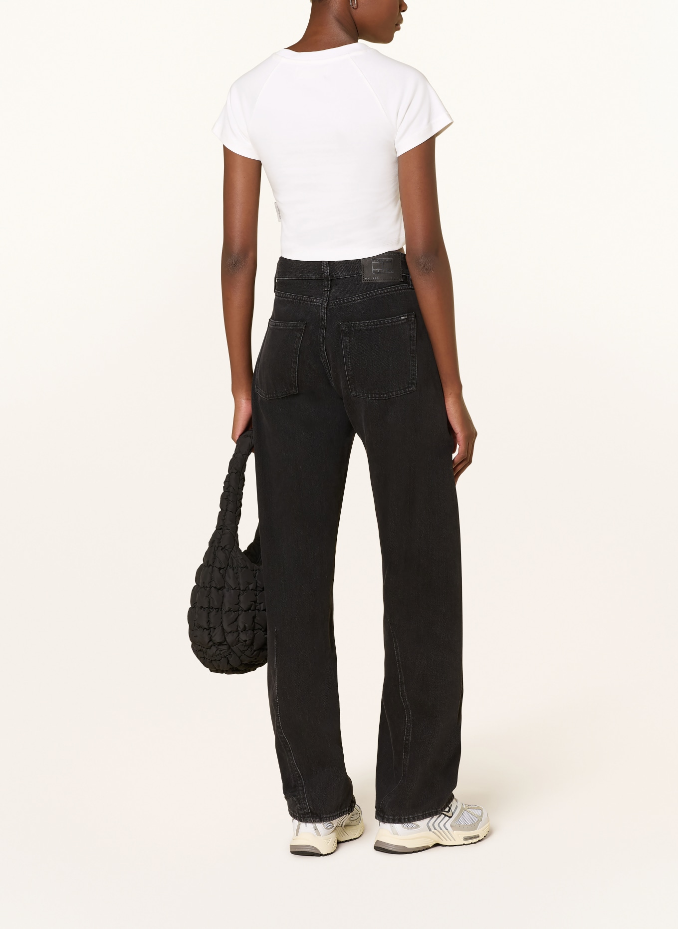 another COTTON LAB Cropped shirt HOT GIRLS: WHITE