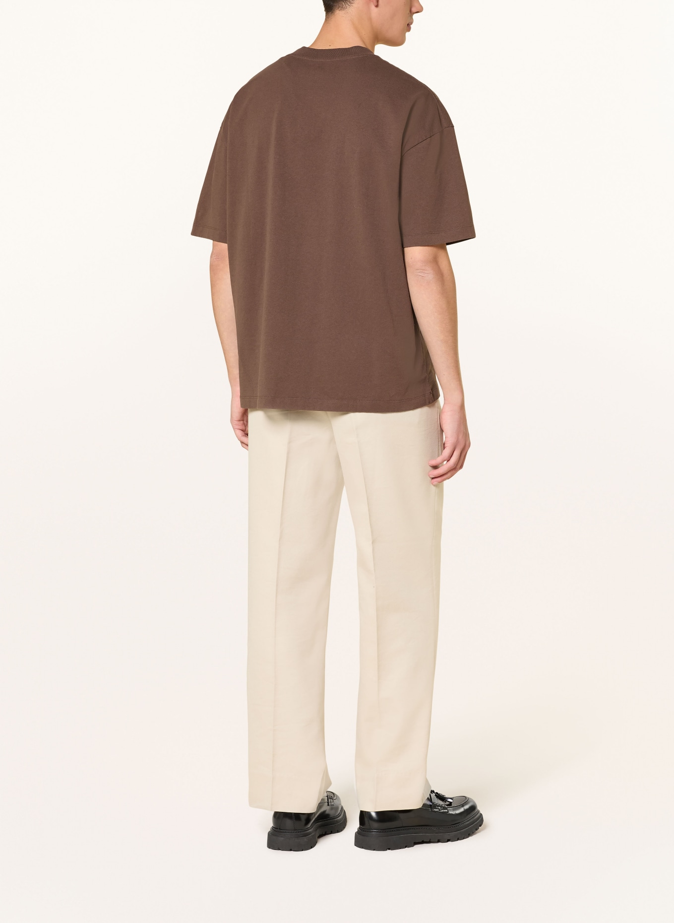ALLSAINTS T-shirt XANDER: DARK BROWN