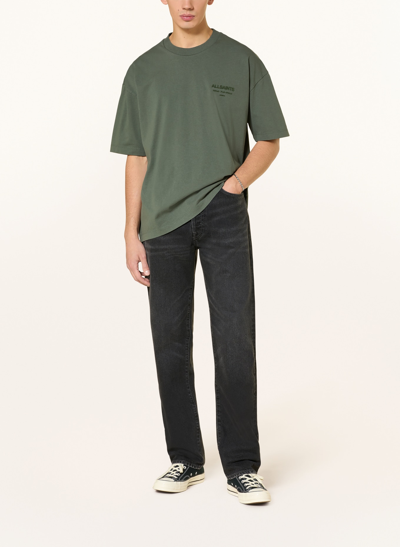 ALLSAINTS T-shirt XANDER: OLIVE