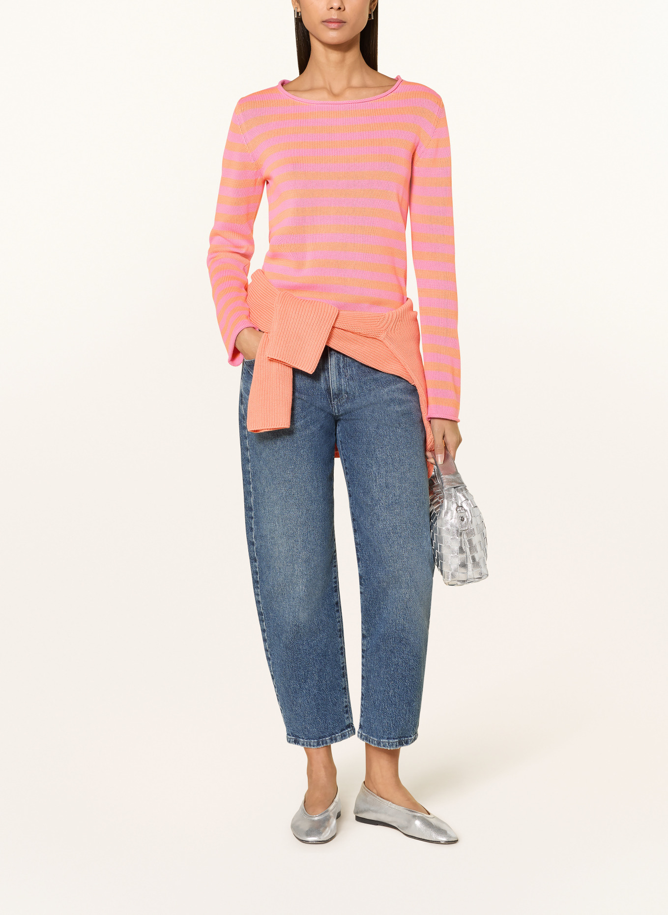 darling harbour trui: pink /apricot