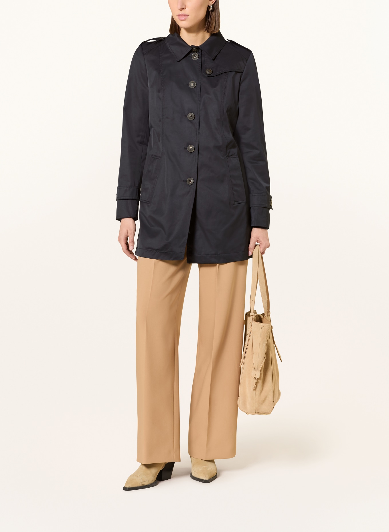 FUCHS SCHMITT Trenchcoat: DUNKELBLAU